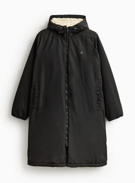 REAKTIV Black Outdoors Shower Resistant Changing Robe