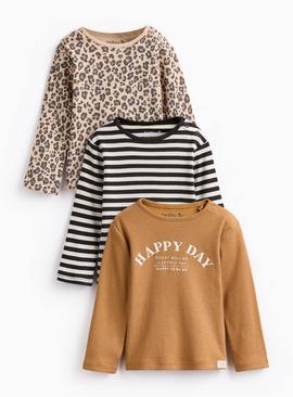 Cuddle Club Long Sleeve T-Shirts 3 Pack