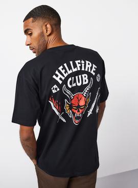 Stranger Things Hellfire Club Graphic T-Shirt