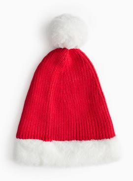 Christmas Santa Red Knitted Hat