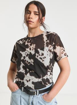 SIMPLY BE Relaxed Fit Mesh T Shirt