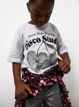 Disco Studio Graphic Print T-Shirt