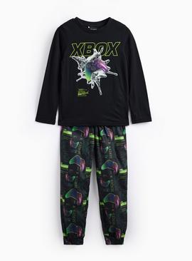 XBOX Graphic Printed Jersey And Fleece Pyjamas