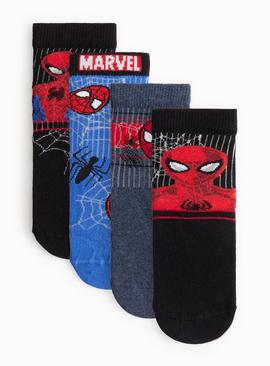 Disney Marvel Spider-Man Ankle Socks 5 Pack