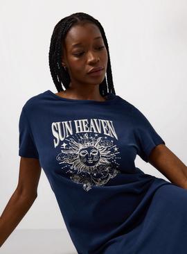Navy Sun Heaven Sleep Tee