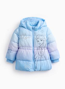 Disney Frozen Blue Puffer Jacket