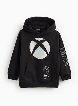 XBOX Black Graphic Print Hoodie