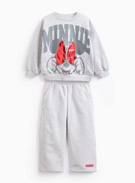 Grey Disney Minnie Mouse Sweat Set