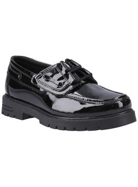 HUSH PUPPIES Lucy Patent Senior School Shoes
