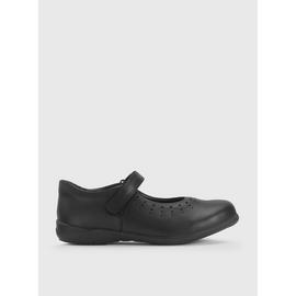START-RITE Study Black Leather School Shoes