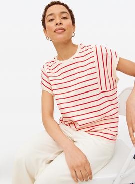 Stripe Panel T-Shirt