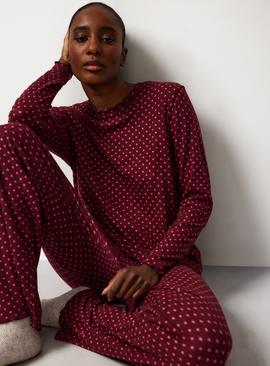 Star Print Pointelle Pyjamas