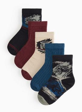 Explore Ankle Socks 5 Pack