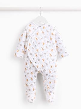 Safari Print 2.5 Tog Quilted Sleepsuit