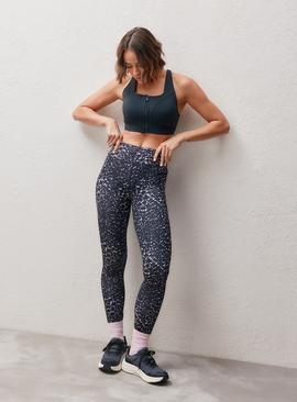 REAKTIV Leopard Printed High Waisted Everyday Legging