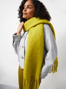 Chartreuse Heavyweight Scarf One Size