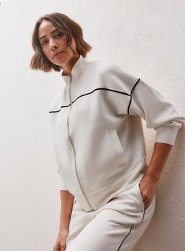 REAKTIV Cream Scuba Zip-Through