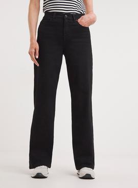 JD WILLIAMS 24/7 Wide Leg Jean Washed Black
