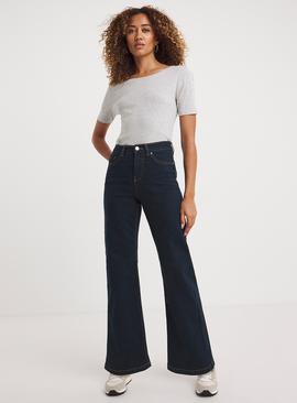 JD WILLIAMS 24/7 Wide Leg Jean Indigo