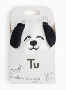 Cosy Dog Sock In A Box Slipper Socks 4-8