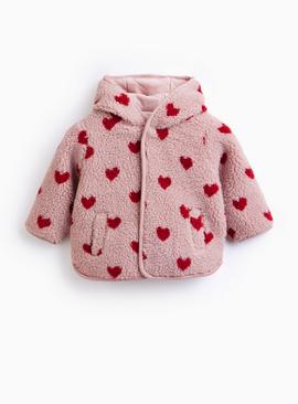 The Valentine's Print Fleece Jacket