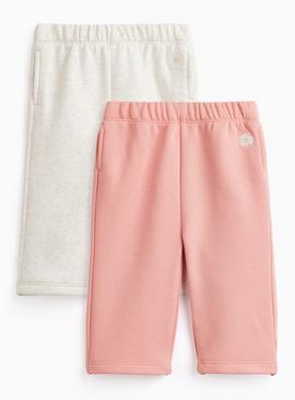 The Pink & Oatmeal Joggers 2 Pack