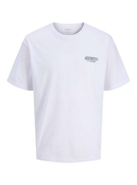 JJ REBEL Rock Short Sleeved T-Shirt White