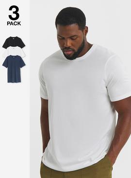 JACAMO 3 Pack Crew Neck T Shirts