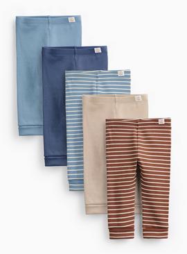 Striped Leggings 5 Pack