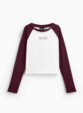 ELLE Raglan Long Sleeve Top