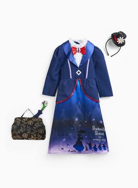 Disney Mary Poppins Fancy Dress Costume
