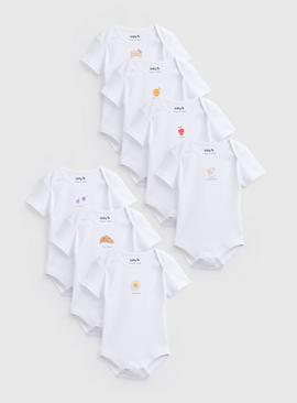 Days Of The Week 7 Pack Short Sleeve Bodysuits