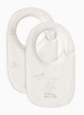 Dumbo Printed Bibs 2 Pack One Size