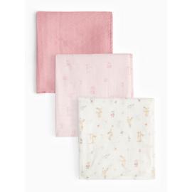 Guess How Much I Love You Muslin Cloths 3 Pack One Size
