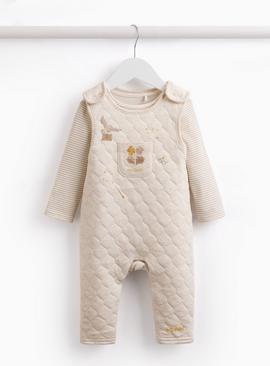 Cream Harry Potter Dungaree Set