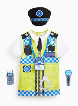 Police Officer Fancy Dress Costume 5-6 years
