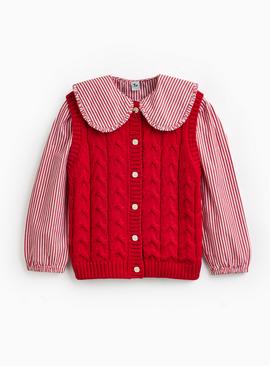 The Knitted Tank & Shirt Set