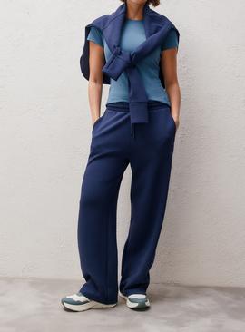 REAKTIV Navy Scuba Luxe Wide Leg Jogger