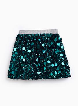 Sequin Mini Tube Skirt