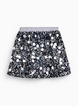 Sequin Mini Tube Skirt