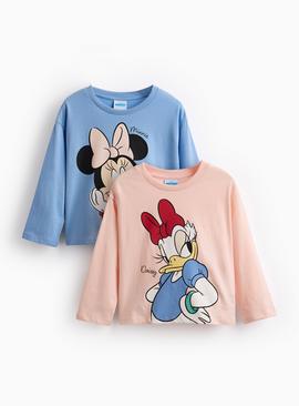 Daisy & Minnie Long Sleeve T-Shirts 2 Pack