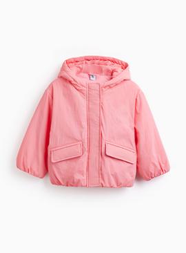 Bubble Hem Puffer Jacket