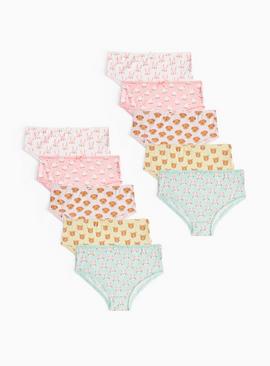 Animal Printed Cotton Briefs 10 Pack