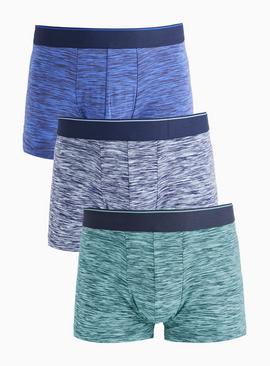 Space Dye Print Hipster Boxers