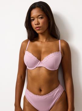 Ribbed Plunge T-Shirt Bra