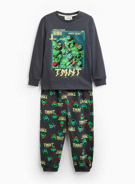 Charcoal Teenage Mutant Ninja Turtles Pyjama Set