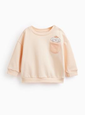 Orange Hello Kitty Graphic Sweatshirt