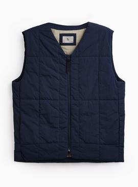 Navy Lightweight Gilet