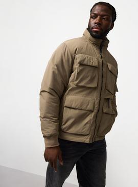 Stone Nylon M65 Jacket