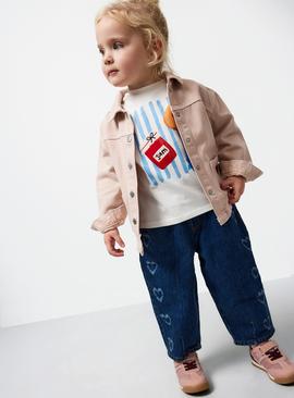 The Heart Paper Bag Barrel Jeans